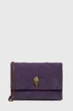 vijolična Usnjena torbica Kurt Geiger London Ženski