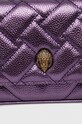 Akcesoria Kurt Geiger London kopertówka skórzana 1733090109 fioletowy