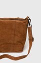 Accesorii Pepe Jeans geanta de mana din piele intoarsa KADE ANGIE PL031528 maro
