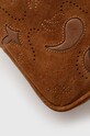 Pepe Jeans torebka skórzana WEST ANGIE brązowy PL031534