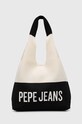 Pepe Jeans torebka NICKY POP mieści A4 czarny PL031536