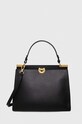 Coccinelle torebka skórzana skóra licowa czarny E1.P7P.18.02.21