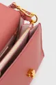 ροζ Δερμάτινη τσάντα Coccinelle