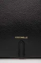 čierna Kožená kabelka Coccinelle