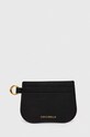 Usnjena torbica za okoli pasu Coccinelle E5.MQF.28.01.01 črna