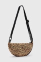Kabelka AllSaints Half Moon W001XZ čierna AW24