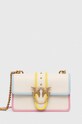 Pinko borsa a mano in pelle applique bianco 100059.A1K1
