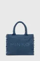 niebieski Pinko torebka jeansowa Damski