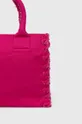 ροζ Βαμβακερή τσάντα Pinko