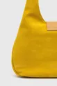 giallo Pinko borsa in pelle scamosciata