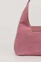 ružová Semišová kabelka Pinko