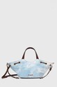 Torba Pinko imitacija zrnate kože plava 102910.A1MB