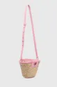 Plážový košík Pinko ružová