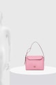 Kožená kabelka Pinko 101442.A0QO ružová