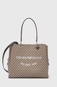 Emporio Armani torebka nie mieści A4 beżowy Y3D158.YWS0E