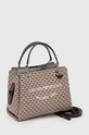 Emporio Armani kézitáska műszálas lakkbőr bézs Y3D159.YWS0E