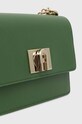 Furla torebka skórzana zielony BAFKACO.ARE000.2813S