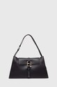 Шкіряна сумочка Furla лицьова шкіра чорний WB01273.BX2045.O6000