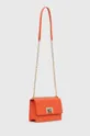 Кожаная сумочка Furla оранжевый