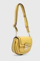 Шкіряна сумочка Furla жовтий