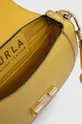 κίτρινο Δερμάτινη τσάντα Furla