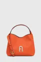 πορτοκαλί Δερμάτινη τσάντα Furla Γυναικεία