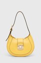 Furla torebka skórzana skóra licowa żółty WB01276.BX0053.NTT00