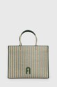 Furla torebka skóra licowa zielony WB00255.BX0472.2027S