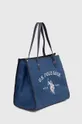 Τσάντα U.S. Polo Assn. σκούρο μπλε