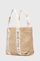 Пляжна сумка U.S. Polo Assn. BEUA76464WPP.517 бежевий SS24