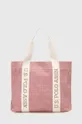 różowy U.S. Polo Assn. torba plażowa Damski