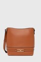Kabelka U.S. Polo Assn. hladký hnědá BEUQM6428WVP.521