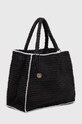 Τσάντα United Colors of Benetton 6GCV1Y01B μαύρο SS24
