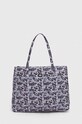 Τσάντα United Colors of Benetton υφασμάτινο μπλε 6RIPDY043