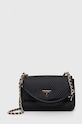 Guess torebka ETEL nie mieści A4 czarny HWWG92.19210