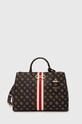 Guess torebka NELKA mieści A4 czarny HWPG93.07070