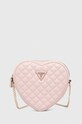 Torba Guess bez uzorka roza HWQG92.36770