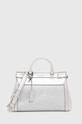 Kabelka Guess SESTRI hladký stříbrná HWWY89.85060