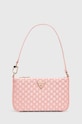 Τσάντα Guess υφασμάτινο ροζ HWWG93.10720