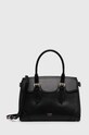 Guess bőr táska DIANA nappa bőr fekete HWDIAA.L4176