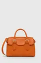 πορτοκαλί Δερμάτινη τσάντα Guess DIANA Γυναικεία