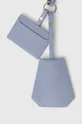 Кожаный чехол на карты Max Mara Leisure голубой