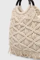 Bavlnená taška Sisley Základná látka: 100 % Bavlna Podšívka: 100 % Bavlna Úprava : 100 % Drevo