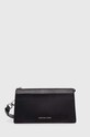 Шкіряна сумочка MICHAEL Michael Kors лицьова шкіра чорний 32H3S8EC7L