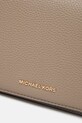 Kožená kabelka MICHAEL Michael Kors béžová 32S4GJ6C6L