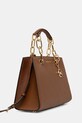 Δερμάτινη τσάντα MICHAEL Michael Kors 30S4GCYS2T καφέ SS25