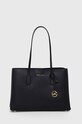 MICHAEL Michael Kors poseta de piele uni negru 30S4G9RT2T