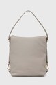 Marc O'Polo borsa a mano in pelle pelle fiore beige 40312201101138