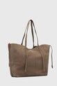 Marc O'Polo geanta de mana din piele intoarsa 40212190301304 bej SS24