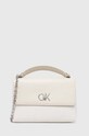 Calvin Klein torebka nie mieści A4 beżowy K60K611755
